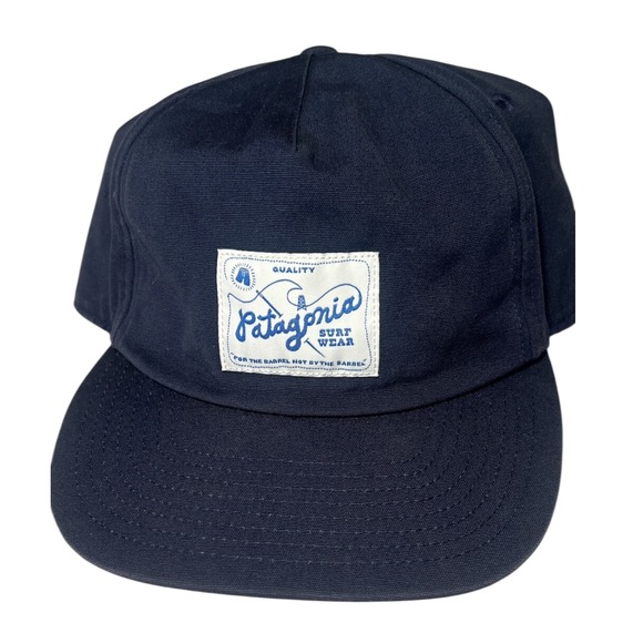 Patagonia Other - Patagonia Funfarer Snapback Hat Surf Wear fishing Navy NetPlus Recycled Cap